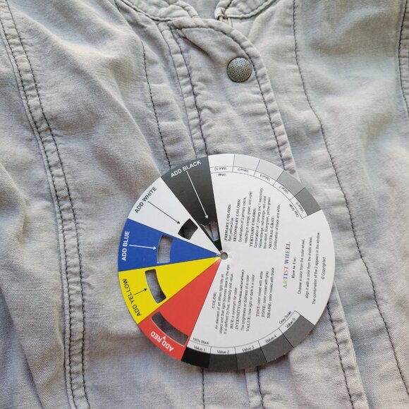 Maurices Womens Jacket XL Gray Linen Cotton Eyelet Zip Snap Up Casual GRA6E - Picture 11 of 11